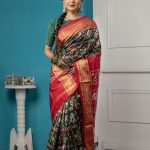 TRADITIONAL PATOLA DESIGN IKKAT SILK SAREE