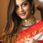 Pallu & blouse design Ikkat LIGHT WEIGHT SILK Sarees